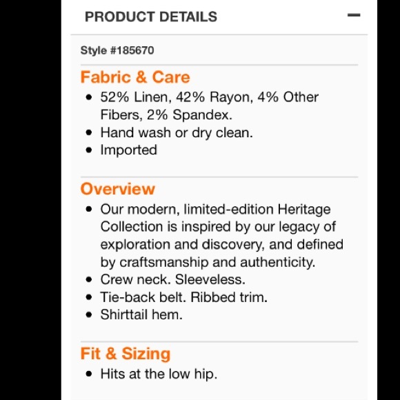 Haritag tie - back top - Picture 2 of 3